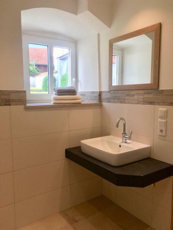 Ferienwohnung Zum Dorfwirt Riedenburg Dış mekan fotoğraf